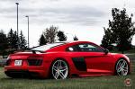 Audi R8 V10 on Vossen Wheels (HC-2) 2017 года